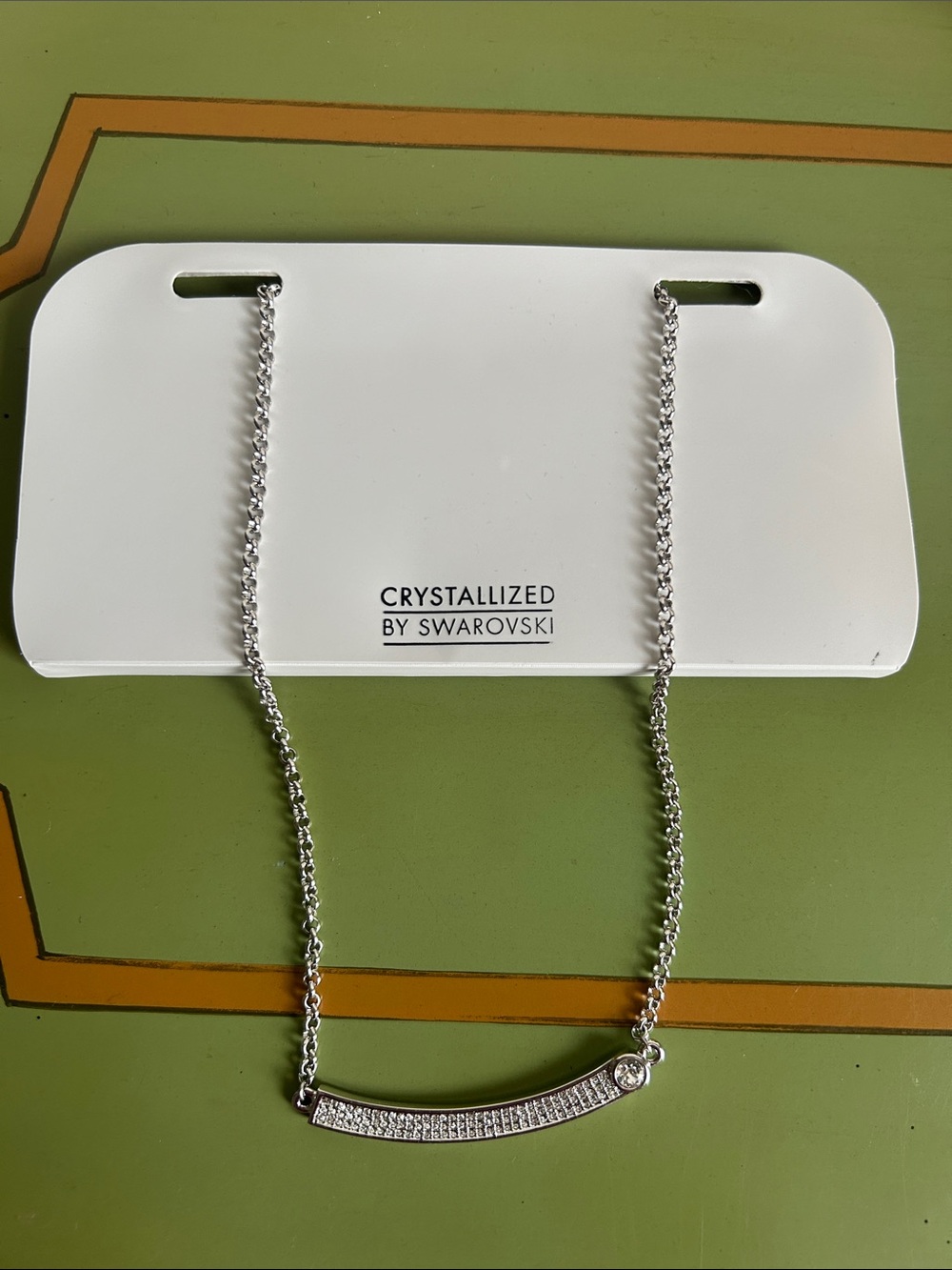 Necklace on Jewelry Card
